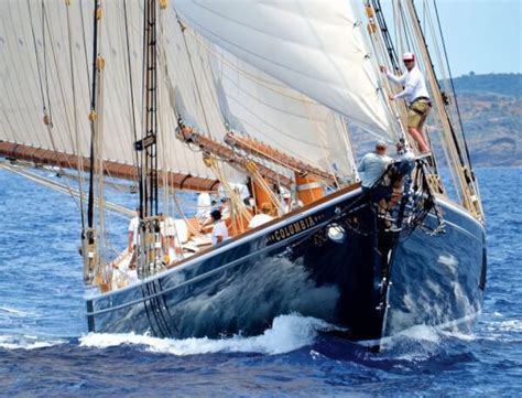 The Schooner Columbia’s Caribbean Debut - ALL AT SEA