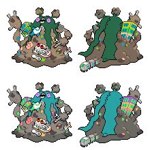 #569: Gigantamax Garbodor Sprites Animated by OmegalingYT on DeviantArt