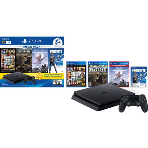 Sony PS4 Slim 1 TB Grand Theft Auto V PS Plus (3 meses)