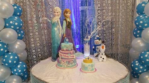 Frozen's cake decoration | Frozen cake decorations, Candy table, Frozen cake
