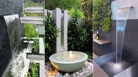 Waterfall Features Design Ideas 2024 | Backyard Waterfall Fountain | Water Fountain Garden at ...