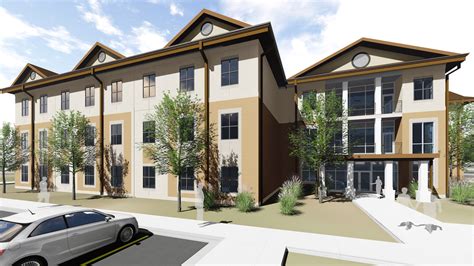 CSU Residence Hall Rendering - Trident Construction