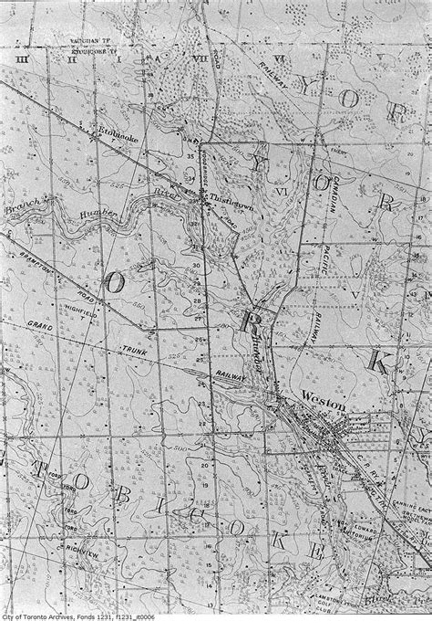 Map of Weston, Ontario, 1919 - Public domain map - PICRYL - Public ...