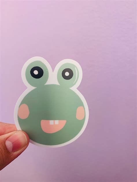 Cute Froggy Sticker Froggy Stickers Frog Stickers Frog - Etsy