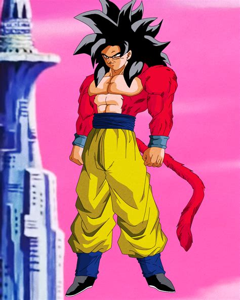 Super Saiyan 4 Goku Dragon Ball GT by SonGohanUzumaki on DeviantArt