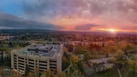 Fall Sunrise Over Calgary | SkyriseCalgary