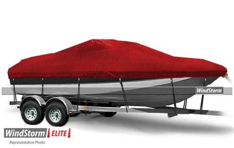 Sunbrella Boat Cover for DECK BOAT - Walk Thru Windshield Fits 24'6 ...