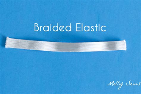 Types of Elastic and When to Use Them - Melly Sews