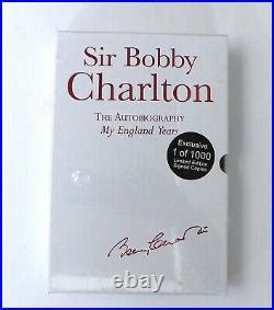 Sir Bobby Charlton The Autobiography Signed and Limited Edition ...