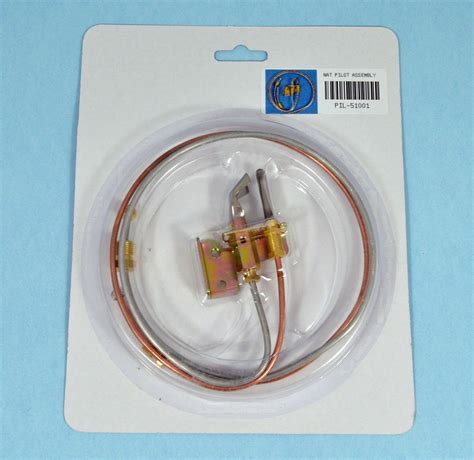 Water Heater Pilot Assembly includes pilot thermocouple & tubing natural gas NG - Portable ...