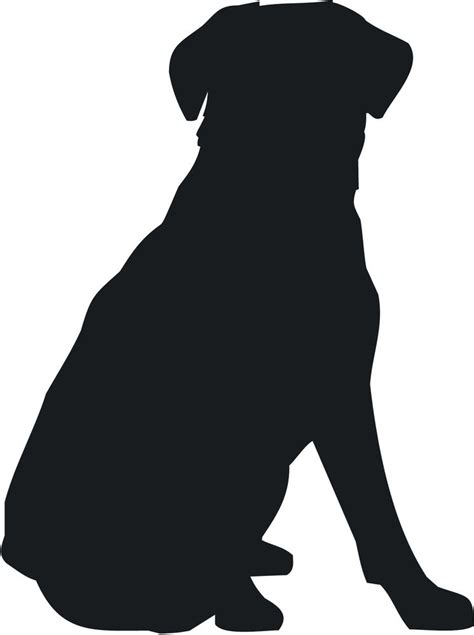 Rottweiler Head Silhouette - ClipArt Best