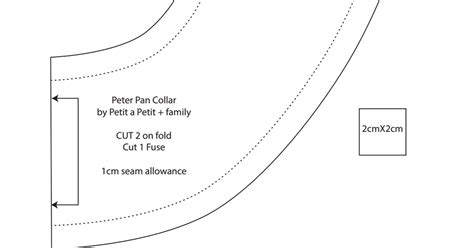 Printable Peter Pan Collar Pattern