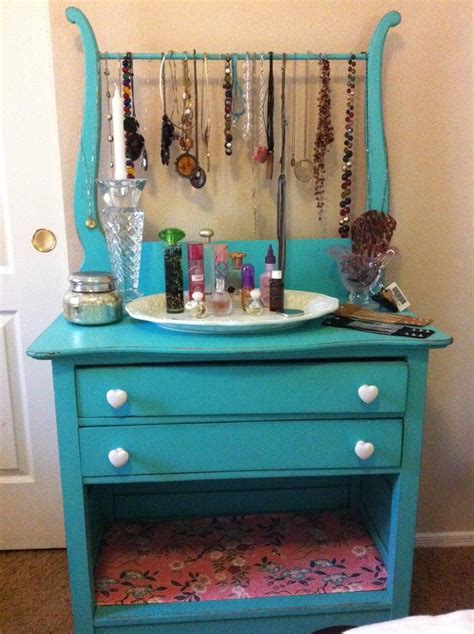 I painted this old washstand, distressed it a little, changed the knobs and added some great ...