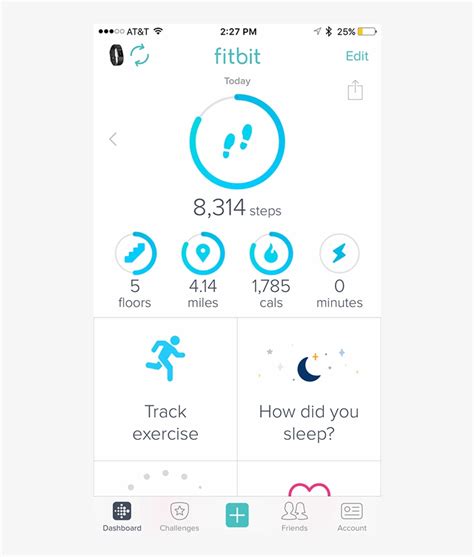 Fitbit Dashboard - Step Tracker Ui - 1440x884 PNG Download - PNGkit