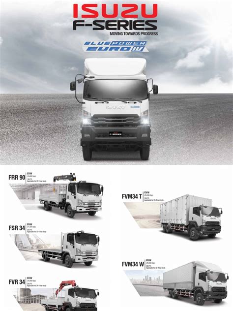 Isuzu F-Series Brochure | PDF | Truck | Diesel Engine