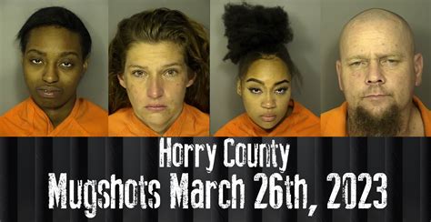 Horry County Mugshots March 26th, 2023 - WFXB