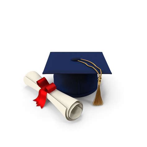 Graduation Hat and Diploma PNG Images & PSDs for Download | PixelSquid - S115423988