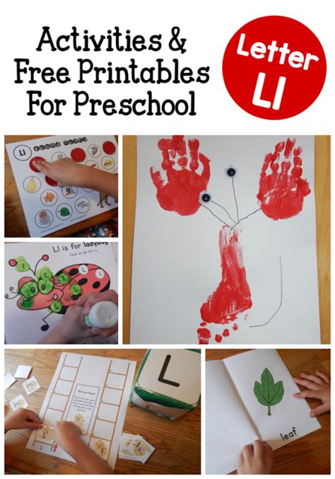 Letter L Activities for Preschool - The Measured Mom