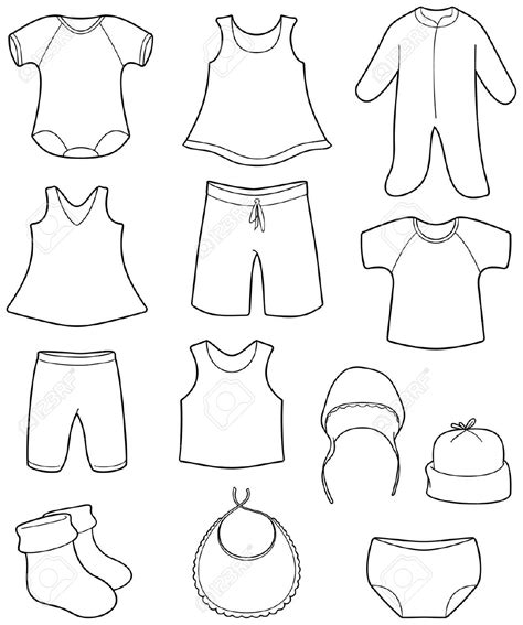 Baby Vest Drawing at GetDrawings | Free download