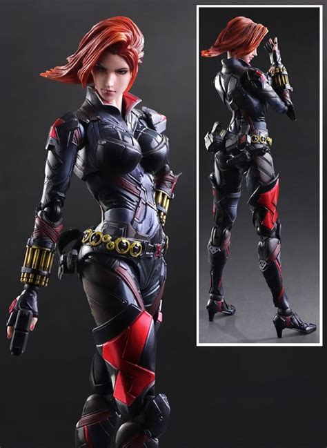 Marvel Universe Black Widow Variant Play Arts Kai Action Figure ...