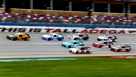 First Two Stages at Talladega Highlighted by Multi-Car Crashes, Red ...