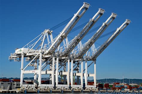 Budinoff Photography | Port Of Oakland Super Post-Panamax Container Cranes - Budinoff Photography