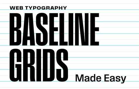 Web typography: baseline grids made easy (finally!)