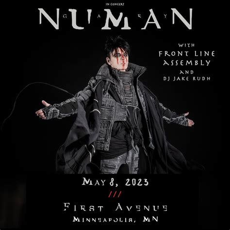 Gary Numan ★ First Avenue - First Avenue