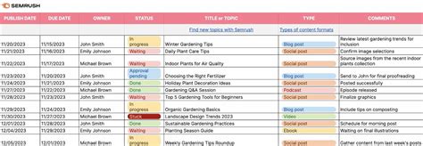 4 Content Calendar Examples to Inspire Marketing Teams - Digital Marketing Agency