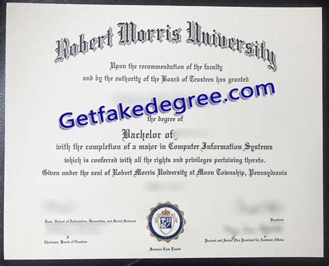 Purchase Robert Morris University Degree - Buy Fake High School and ...