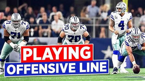 How To Play Offensive Line In Football - YouTube