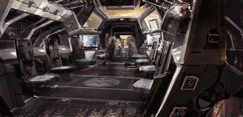 Avengers Quinjet Concept Art