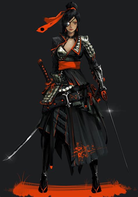 Pin de Andre Etili em RPG female character 8 | Samurai rpg, Samurai ...