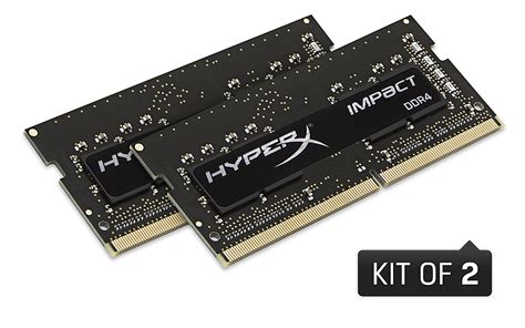 Best Buy: HyperX Impact 64GB (2x32GB) 2900MHz DDR4 SODIMM Laptop Memory HX429S17IBK2/64