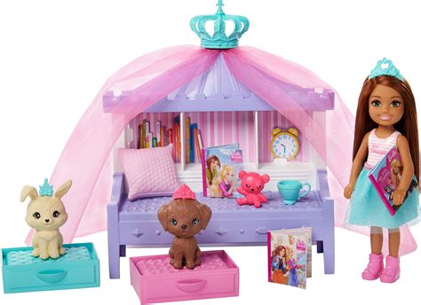 Buy BARBIE CHELSEA PRINCESS ADVENTURE DOLL AND PLAYSET 2 Online at ...