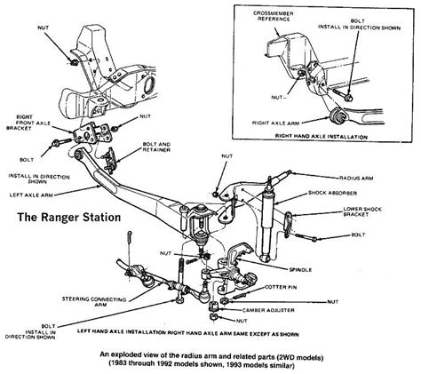 Ford Ranger Suspension Diagram