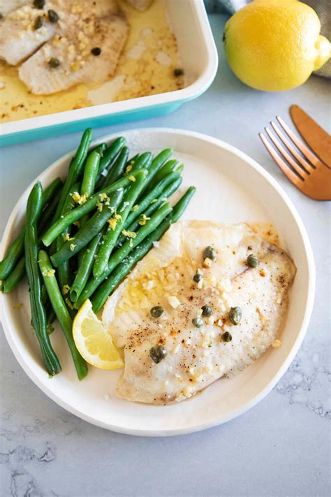 Baked Tilapia in Lemon Butter Sauce Recipe