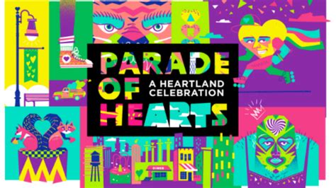 Hearts Celebrate Art: 2023 Parade of Hearts - KC Rising