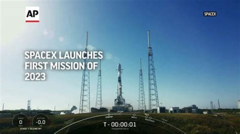 SpaceX Launches First Mission of 2023 | Military.com