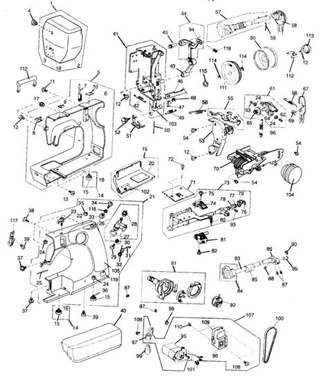 Replacement Parts Janome Sewing Machine | Reviewmotors.co