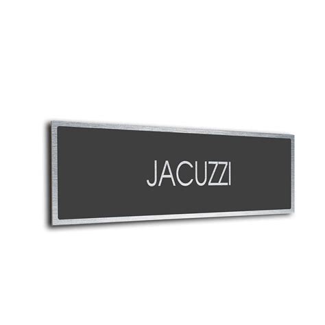 Jacuzzi Door Sign. Clearly label every room in your facility with our stylish modern door signs ...