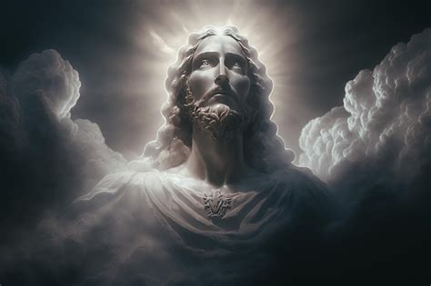 Premium AI Image | Transcendent Glow Jesus Christ's Divine Aura