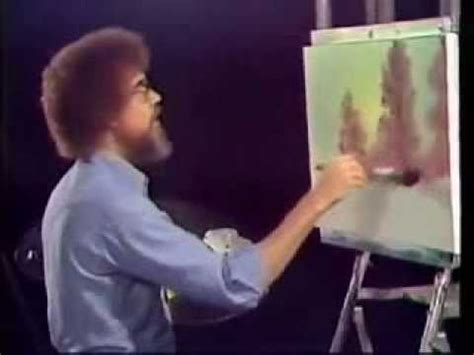 Bob Ross Painting Happy Trees... *Ohhhh here they come!* | Bob Ross ...