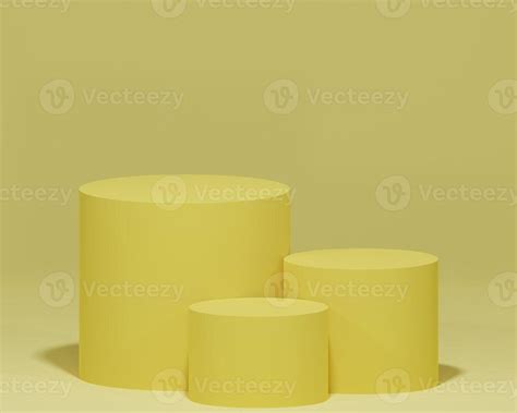 Empty podium with flat background 3d render 8810595 Stock Photo at Vecteezy