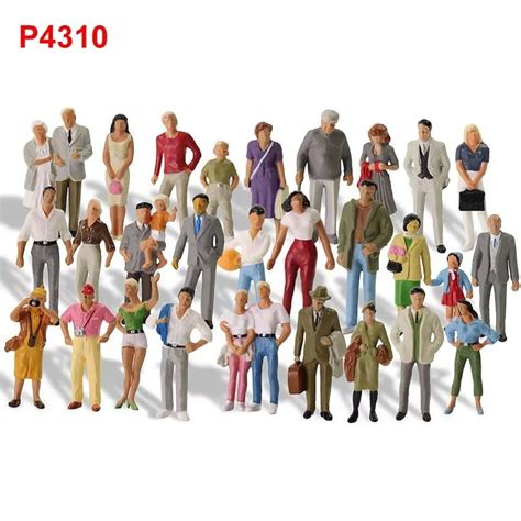 PEOPLE Miniature Little 1:43 O Size Scale Model Figure Figurine Humans ...