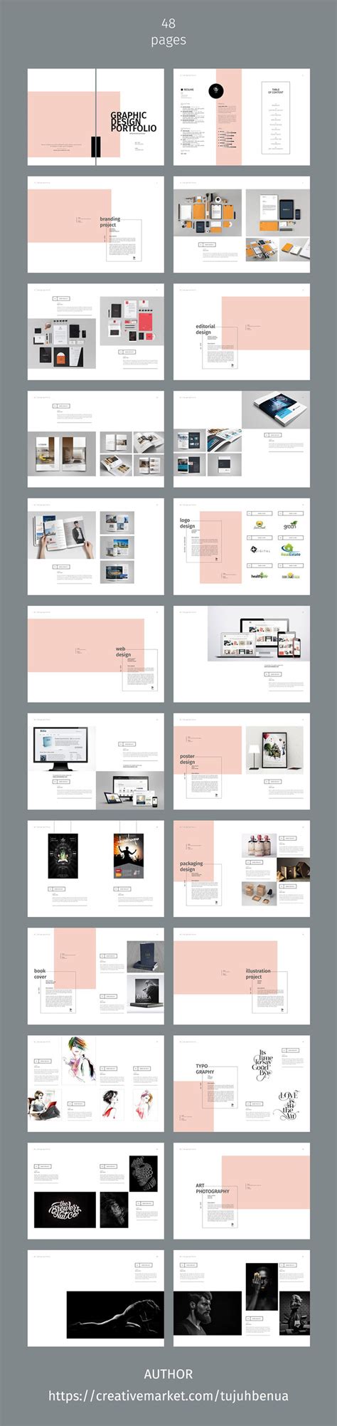 Graphic Design Portfolio Template