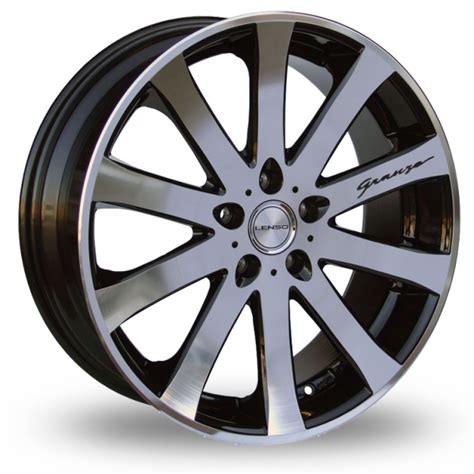 Lenso Granzo Black Polished 20" Alloy Wheels - Wheelbase