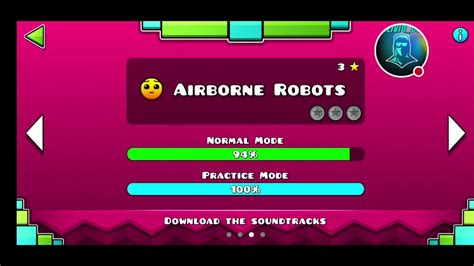 Airborne robots completo- Geometry Dash Meltdown - YouTube