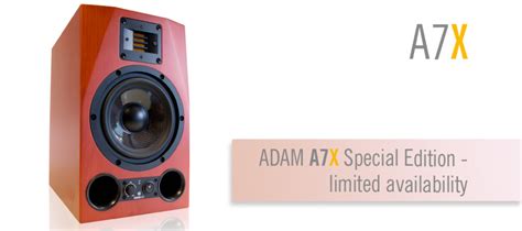 A7X Limited Edition Cherry Finish - ADAM Audio