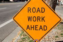Road Work Ahead Free Stock Photo - Public Domain Pictures